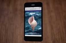 Virtual Seashell Ads