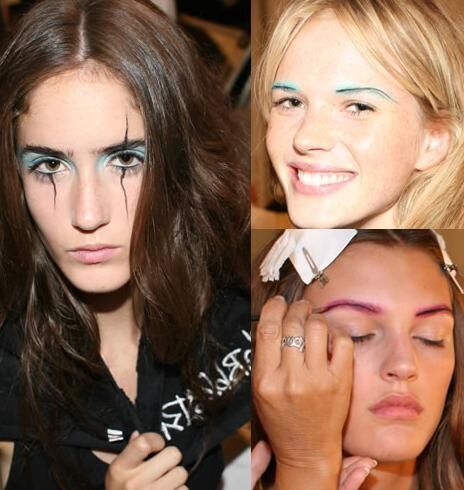 Vibrant Eyebrow Colors