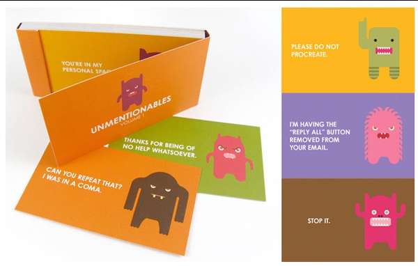 Insult Handout Cards