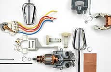 Deconstructed Appliance Art