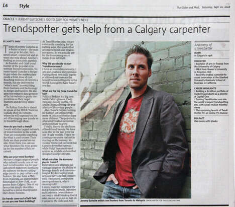 The Globe and Mail: Jeremy Gutsche on Trend Hunter