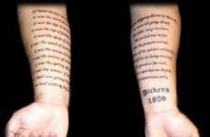 Literary Tattoos