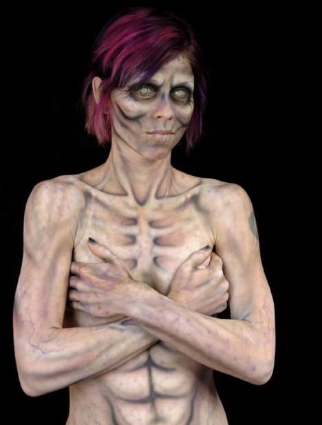 Horror Body Painting
