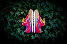 Vibrant Suede Sneakers