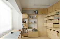 Minimalist Plywood Interiors
