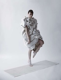 Scrunched Paper Bag Couture Image 2