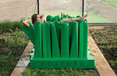 Structural Grassy Chairs