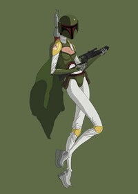 Feminized Sci-Fi Illustrations Image 3