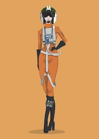 Feminized Sci-Fi Illustrations Image 4
