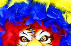 Exuberant Soccer Fan Ensembles