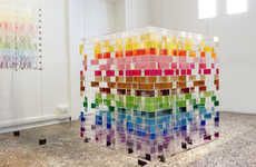 Rainbow Cube Installations