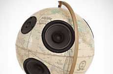 Globe-Embedded Speakers