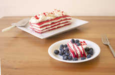Patriotic Icebox Cakes