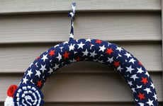Patriotic Door Decor