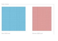 Pixelated Nutrition Charts Image 2