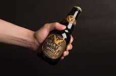 Symbolic Statue Beer Branding