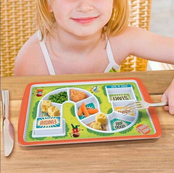 Gamified Tot Meal Plates