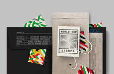 Worldly Soccer Stamps