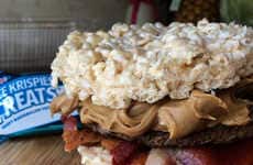 Puffed Cereal Burgers