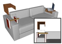 Wraparound Sofa Shelves Image 7
