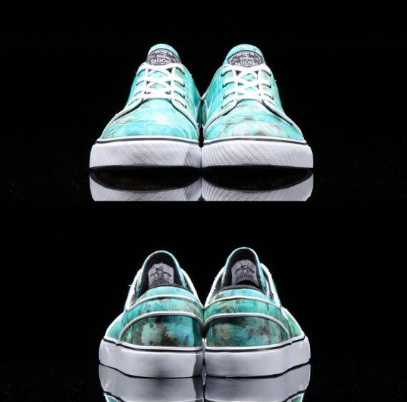 Technicolor Tie Dye Sneakers stefan janoski nike sb