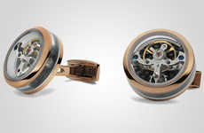 Luxe Tourbillon Cufflinks