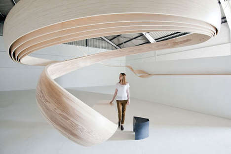 Majestically Swirling Desks