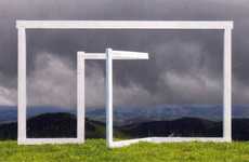 Goal Post-Like Sculptures