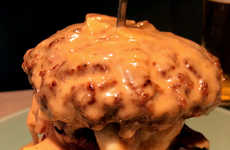 Towering Cheesy Burgers