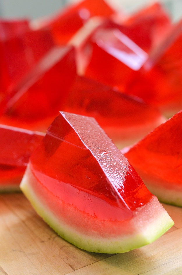Alcoholic Watermelon Slices