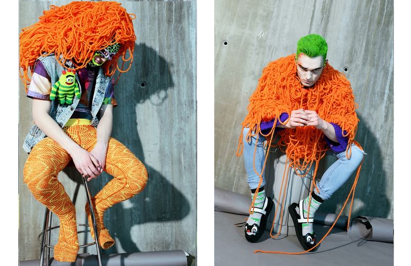 Conceptual Knitwear Editorials