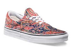 Patterned Paisley Sneakers
