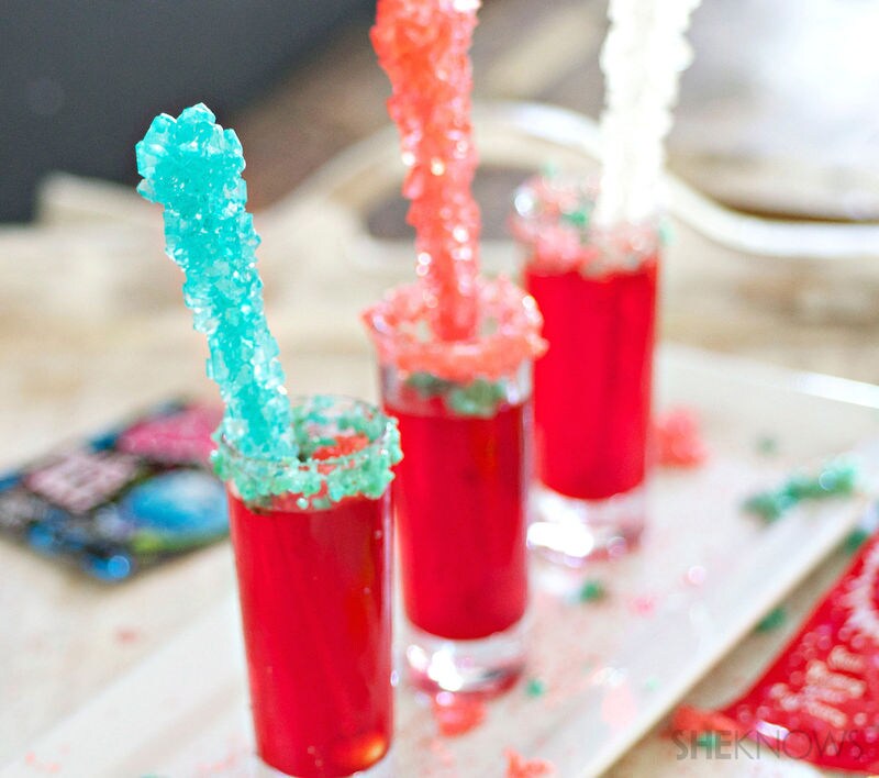 Patriotic Popping Shots