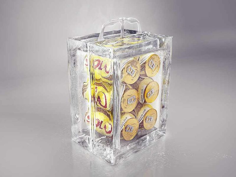 Ice Block Beer Packaging
