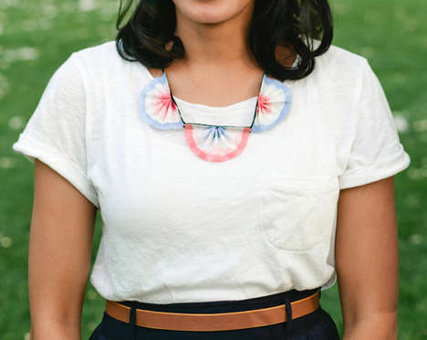 Patriotic Banner Necklaces