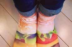 Food-Featuring Footwear