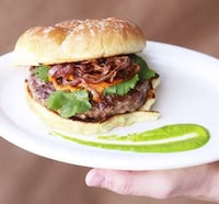 Wrapped Tortilla Burgers Image 5