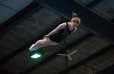 Aerial Gymnast Photography