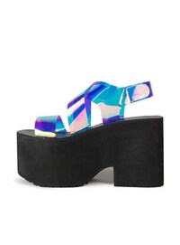 Sheer Space-Age Heels Image 5