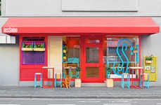 Colorful Restaurant Decor