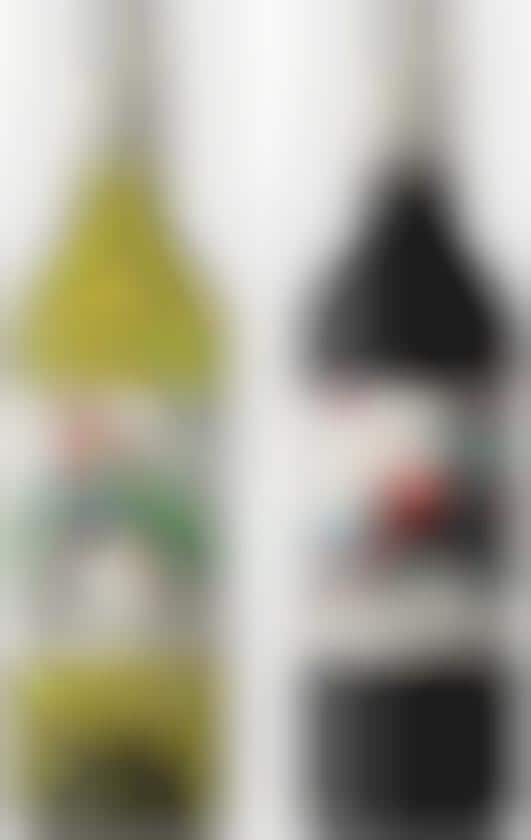 Caricaturistic Wine Bottles