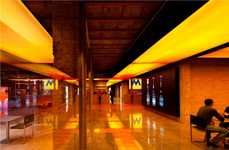Glowing Amber Bars