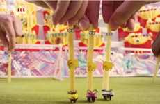 French Fry Football Re-Enactments