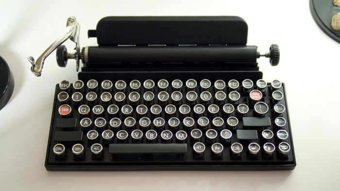 Nostalgic Typewriter Keyboards