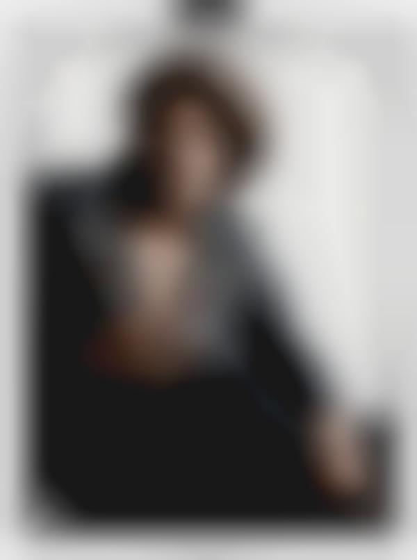 Leather-Clad Biker Captures