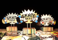Recycled Skateboard Trophies Image 2