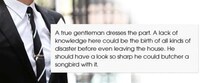 Gentlemen Etiquette Infographics Image 2