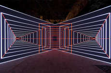 Hypnotic Lighting Installations