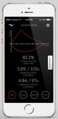 Smartphone Lung Monitors Image 4