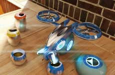 Aerial Bartender Drones